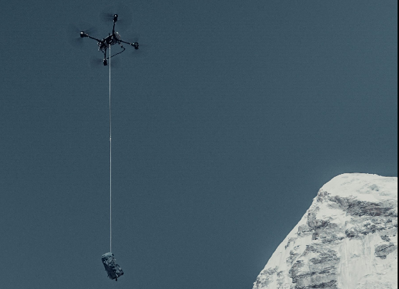 Chinese DJI FlyCart 100 drone to resume operation on Everest